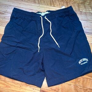 PacSun Black and White Swim Trunks